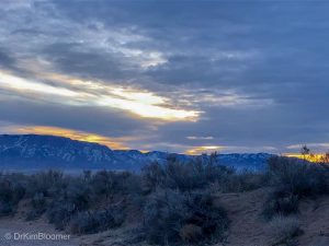 Sandia Mountains sunrise
