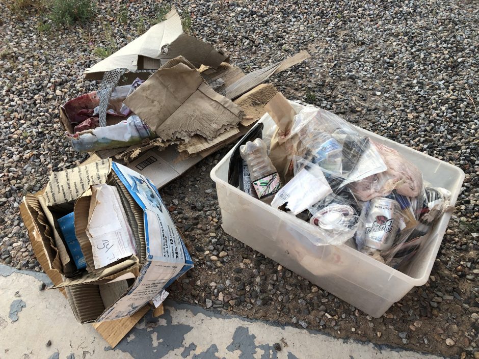 illegal dumping