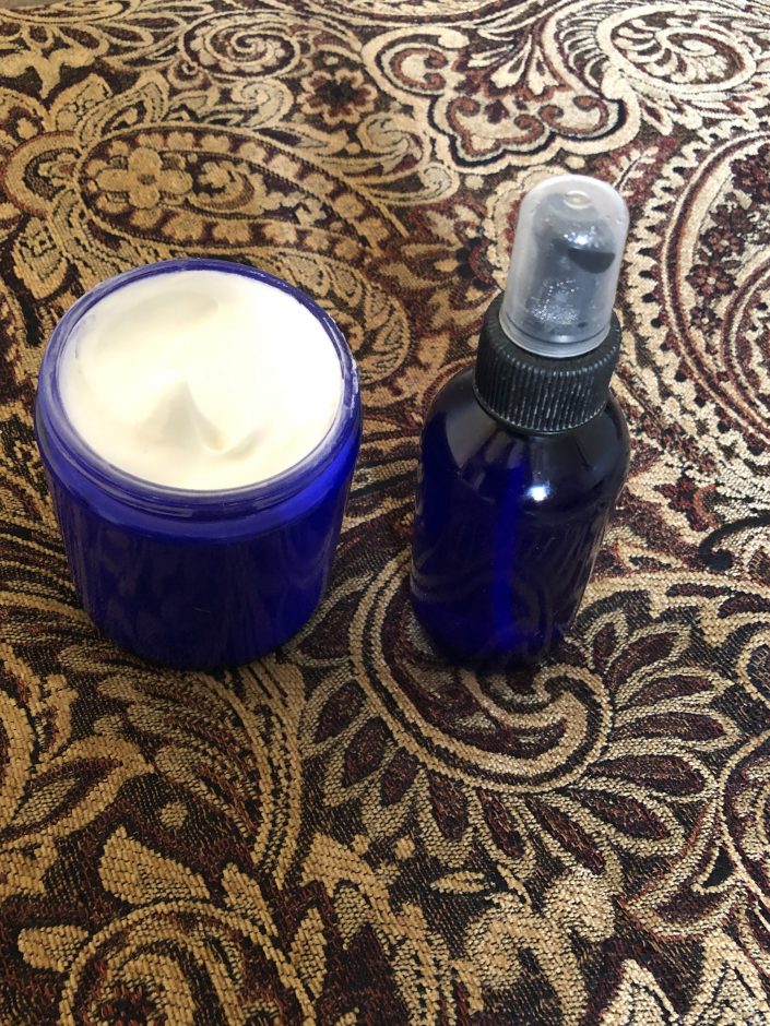 natural body butter and air freshener