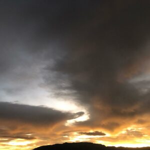 Dark sunrise